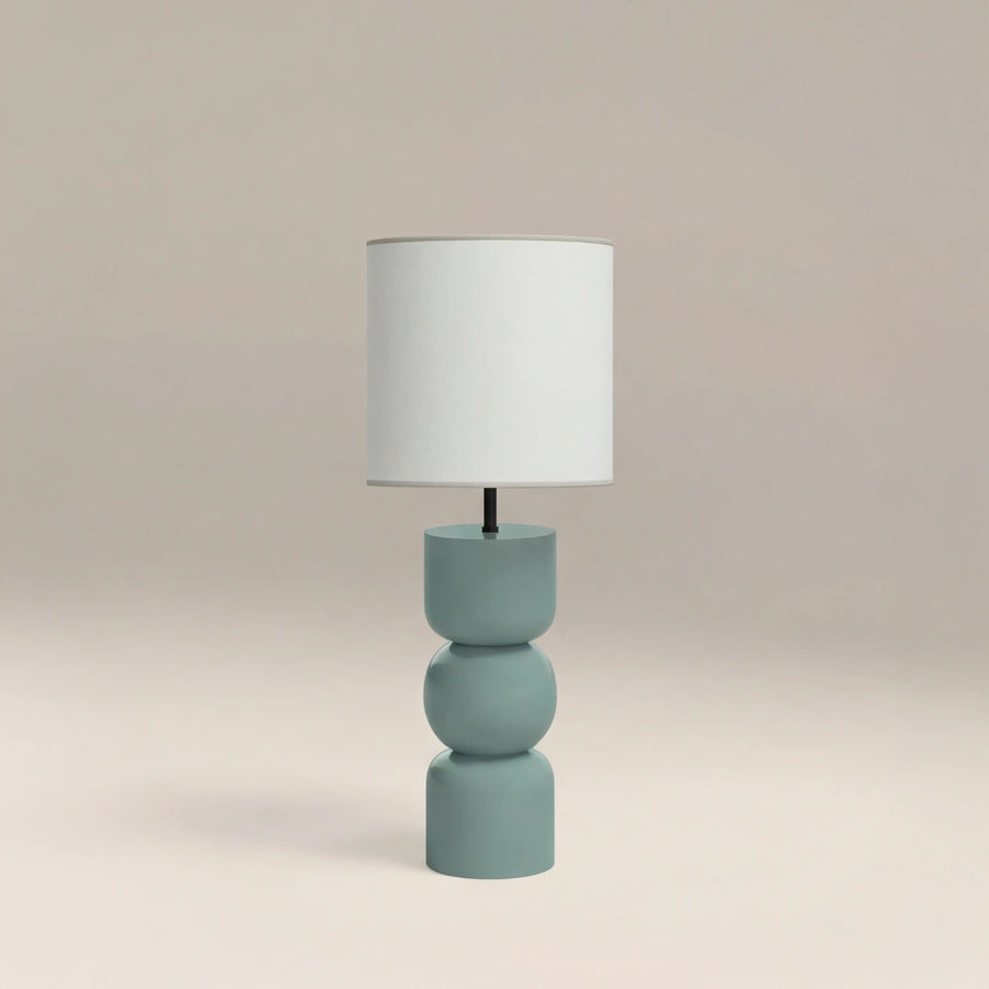 Bella Table Lamp | High Gloss Sky Blue