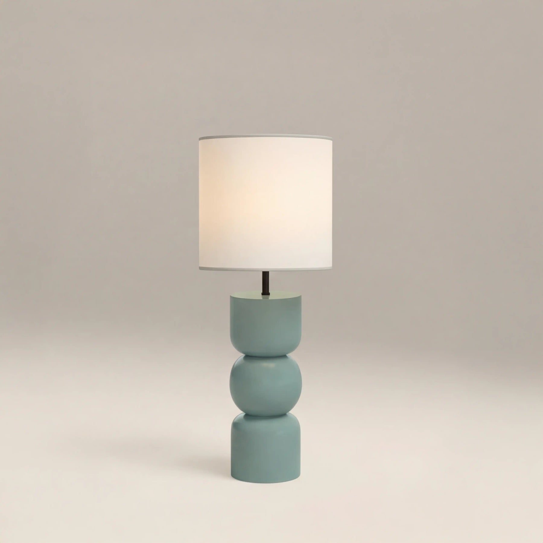 Bella Table Lamp | High Gloss Sky Blue