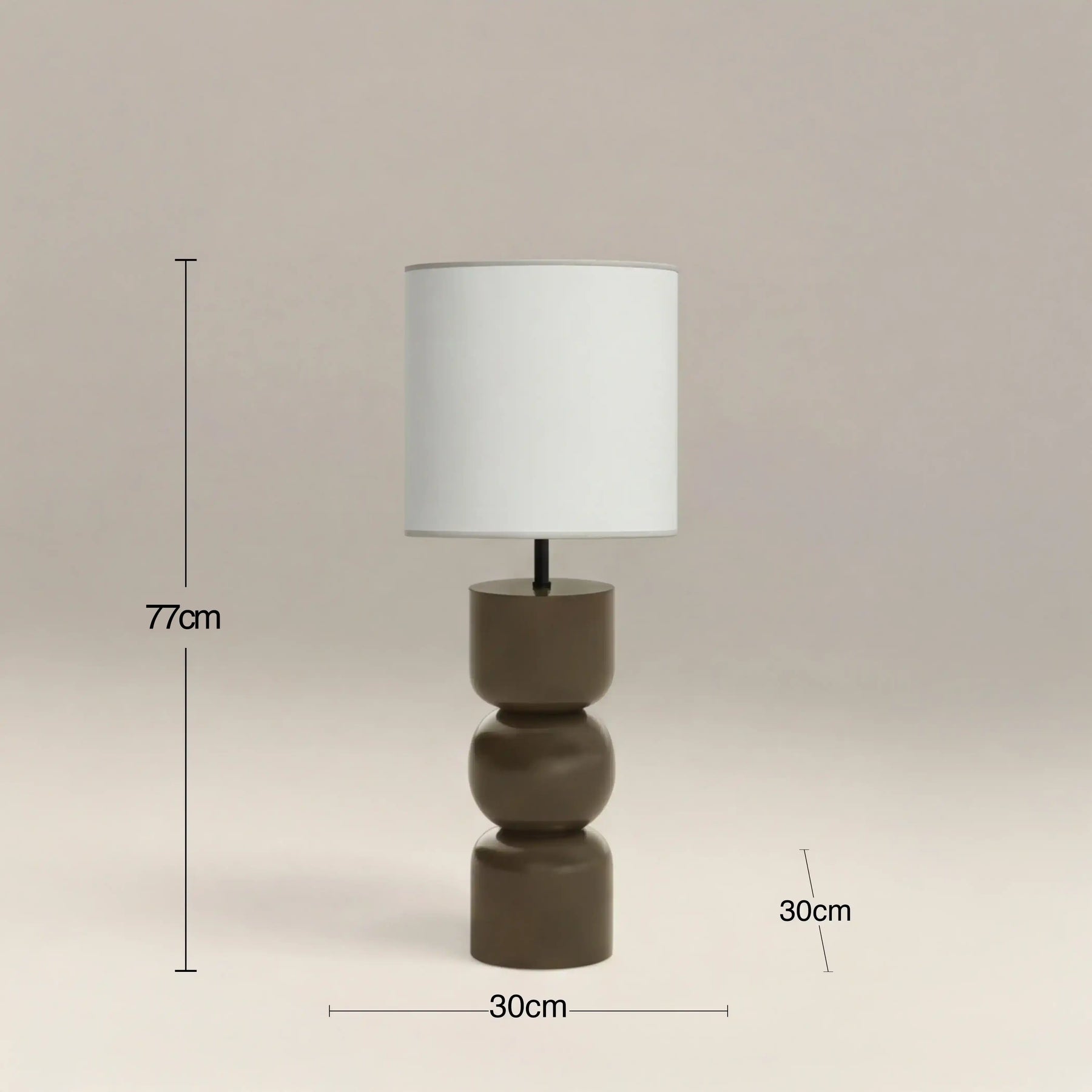 Bella Table Lamp | High Gloss Clay Green